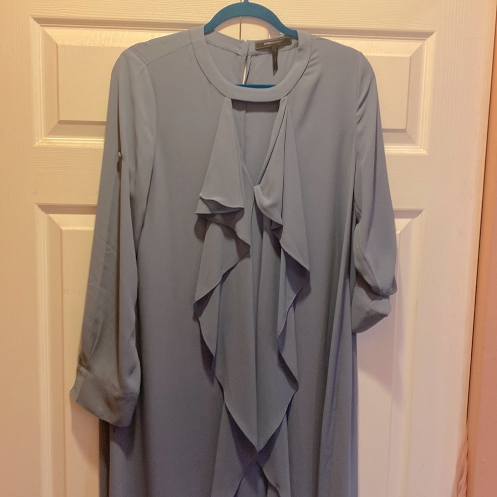 Vestido BCBG azul ,elegante.